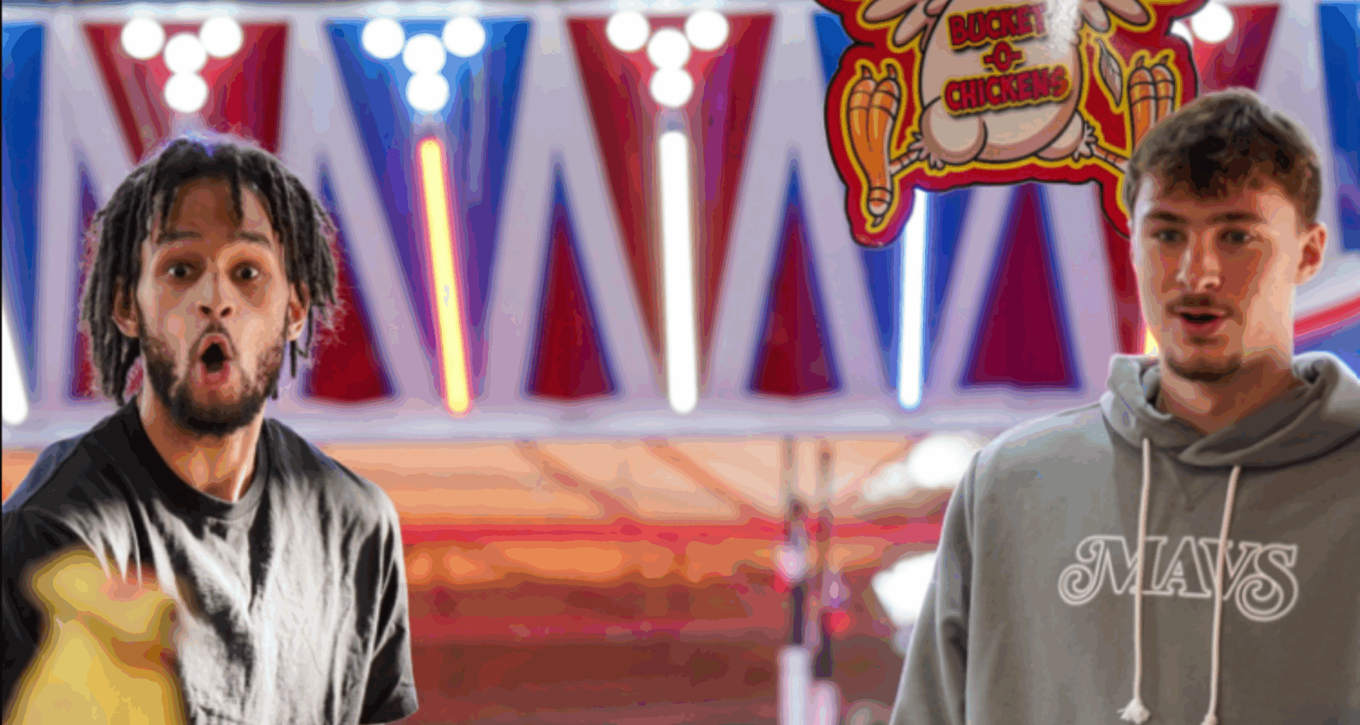 Dallas Mavericks Dereck Lively II and Cooper Flagg