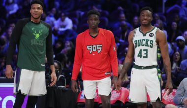 Antetokounmpo brothers make NBA history with Giannis’ brother Alex joining Milwaukee Bucks on two-way contract