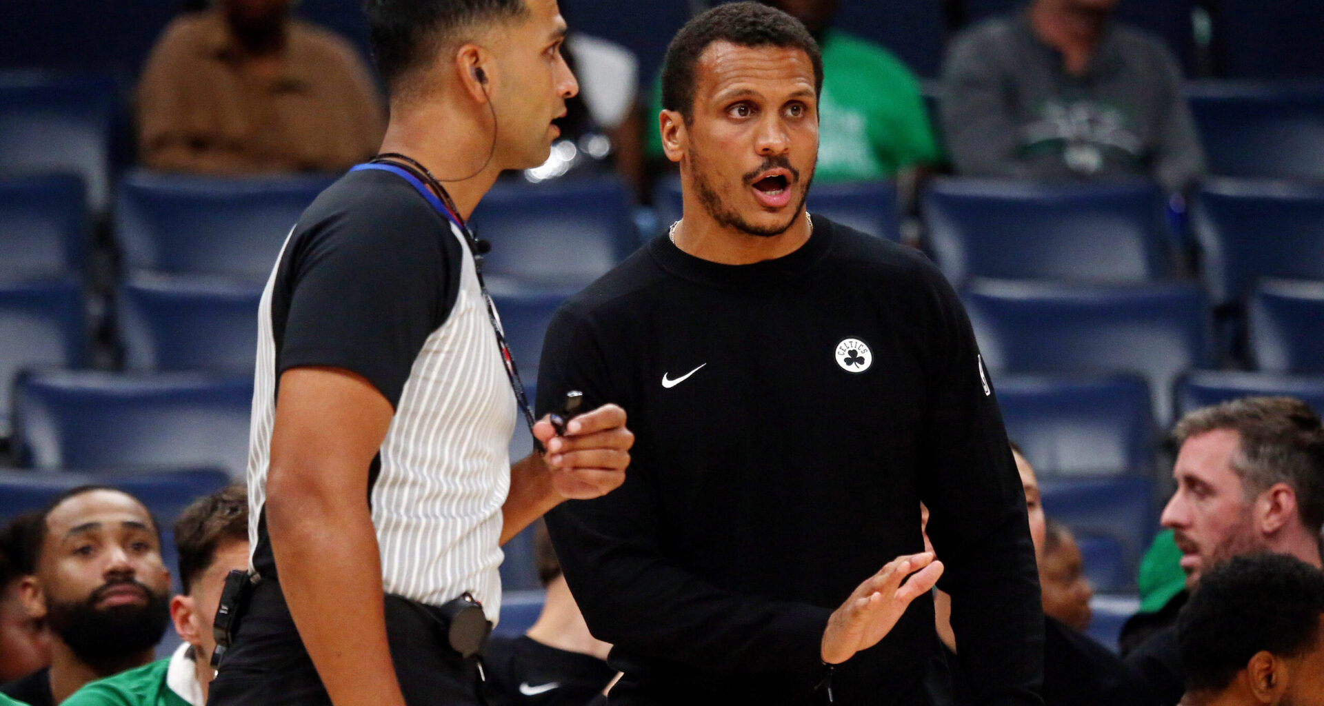 Boston Celtics coaches show no mercy during exhibition game against NBA media members