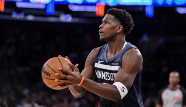 Anthony Edwards hilariously tells Shams Charania 'Send me a message' if Timberwolves star is ever traded