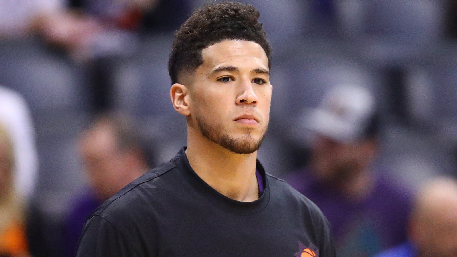 Devin Booker had 2-word trash talk for his former teammate Deandre Ayton