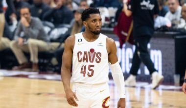 Donovan Mitchell Indiana Pacers Cleveland Cavaliers stats