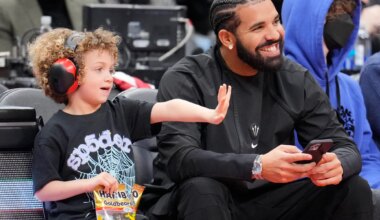 Drake And Sophie Brussaux Reunite For Adonis' 8th Birthday