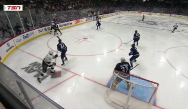 Mark Scheifele scores twice in the Jets' 3-2 victory over the Kings