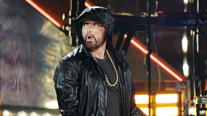 Eminem, Ghostwrite & Detroit Pistons 'Game Face' Merch