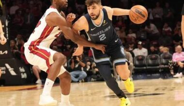Grizzlies guard Ty Jerome out for at least four weeks with calf strain