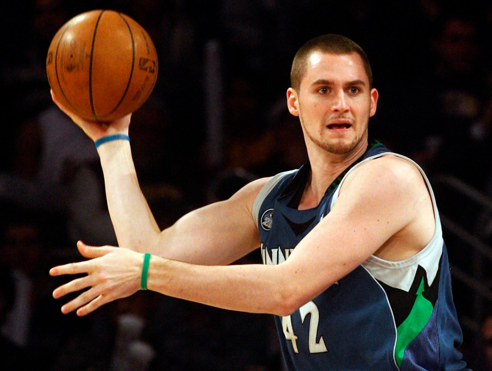 Kevin Love entered the NBA with a buzz cut and a baby face free from facial hair