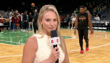 Donovan Mitchell helps Katie George break Donovan Mitchell news