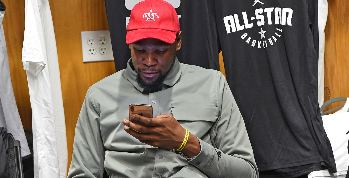 A casual tweet turned into a thoughtful exchange with Kevin Durant