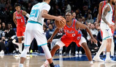 Sixers host Hornets in home opener, both looking to start season 2-0.