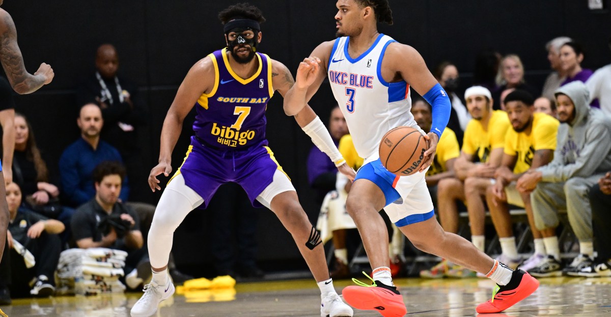 South Bay selects 2024 first round pick Dillon Jones No. 1 overall in G League Draft