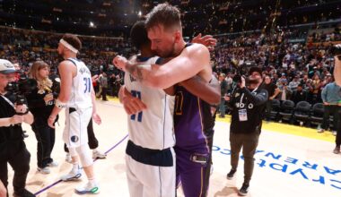 Luka Dončić on Kyrie Irving’s handles: ‘The things he do — you can’t’