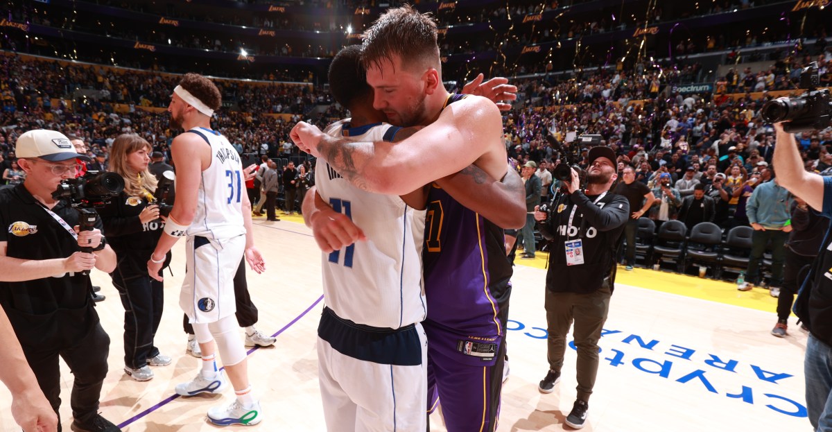 Luka Dončić on Kyrie Irving’s handles: ‘The things he do — you can’t’