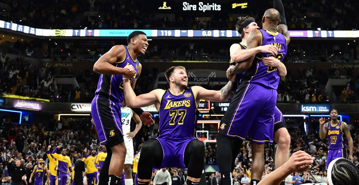 ESPN says Lakers only have a mediocre trio in Luka, LeBron and Reaves