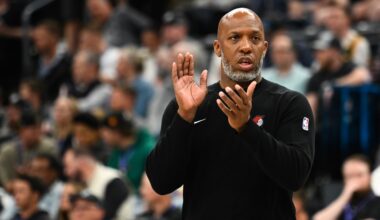 Portland Trail Blazers Head Coach Chauncey Billups Chats Before Season