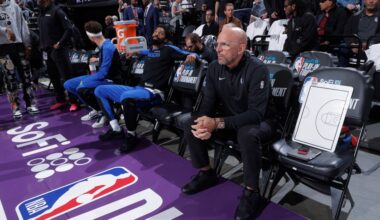 What’s your regular season starting lineup and rotation?