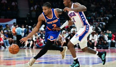 Takeaways and notes from Knicks’ preseason opener against 76ers.