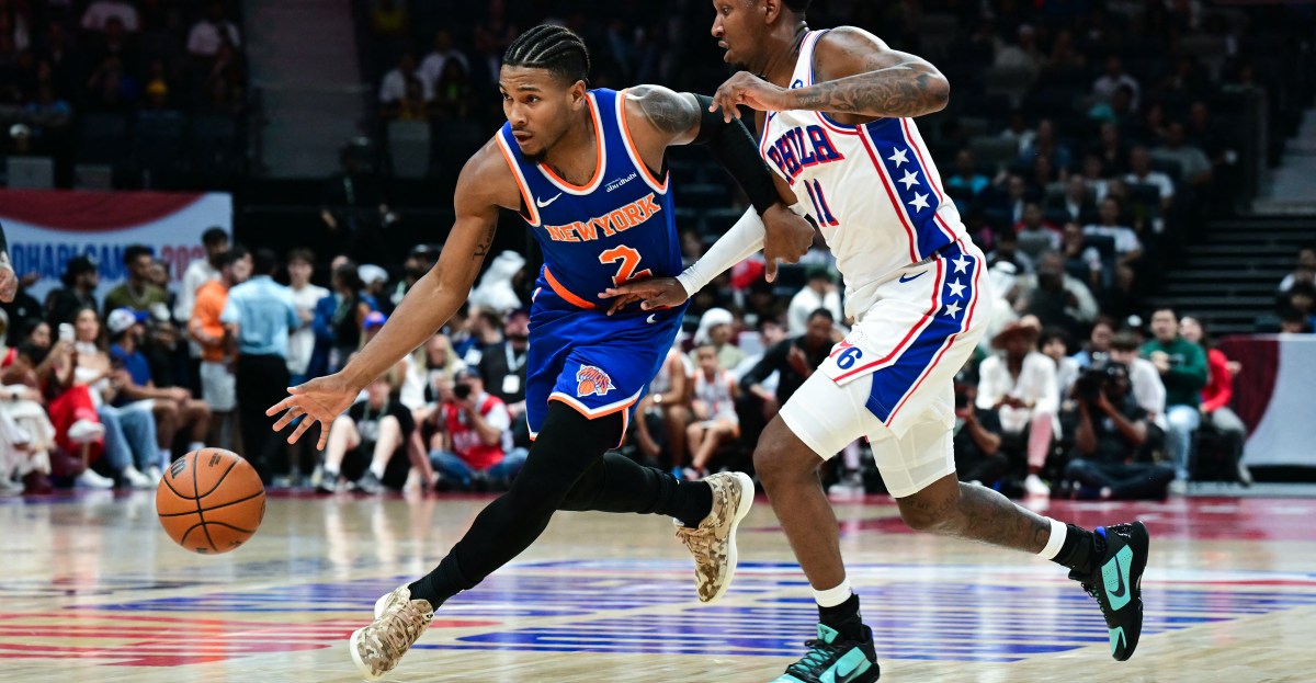 Takeaways and notes from Knicks’ preseason opener against 76ers.