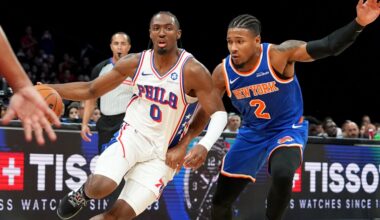 Sixers Bell Ringer: Tyrese Maxey, VJ Edgecombe bright spots in Abu Dhabi preseason opener