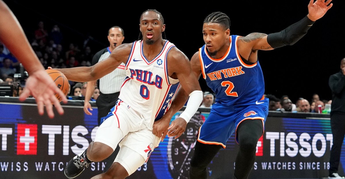 Sixers Bell Ringer: Tyrese Maxey, VJ Edgecombe bright spots in Abu Dhabi preseason opener