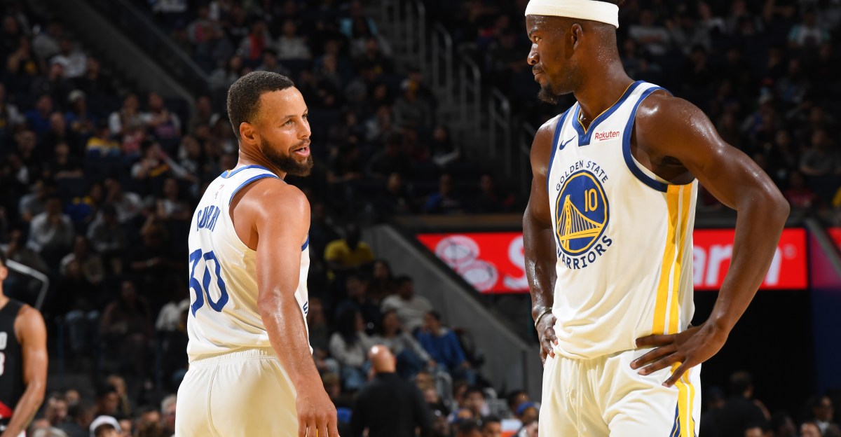 Steph Curry, Jimmy Butler, Al Horford, and Moses Moody are out vs. Lakers