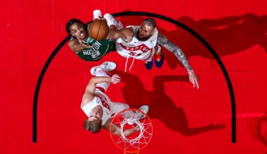 Celtics drop the ball late, lose to Raptors 105-103