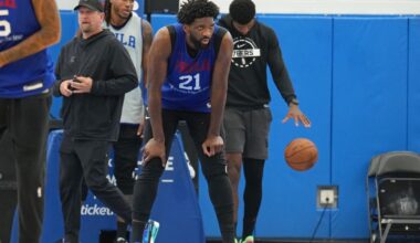 Sixers practice notebook: Joel Embiid not ruled out for final preseason game; Quentin Grimes expected to play