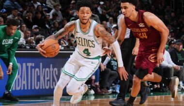 Celtics smoke shorthanded Cavaliers, 138-107