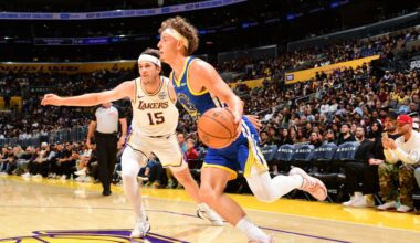 Warriors unable to mount second half comeback in 126-116 loss to Lakers