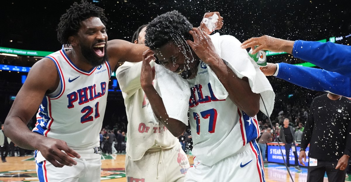 Watch VJ Edgecombe score a Sixers’ record 34 points in his NBA debut