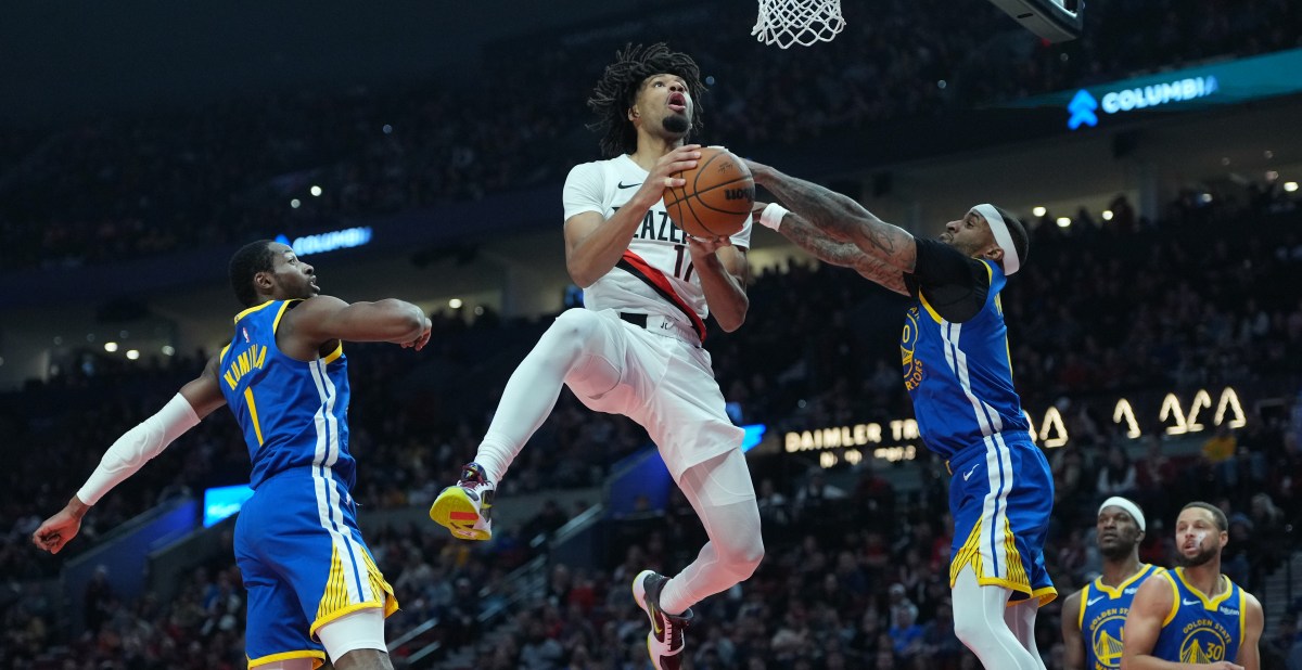 NBA scores: Blazers blow out Steph Curry, Warriors