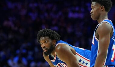 Joel Embiid to miss matchup vs. Magic due to injury management, Dominick Barlow to undergo procedure