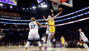 JJ Redick joked about Lakers making history in third quarter vs. Wolves