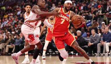 Hawks come up short in final minutes, lose to Bulls 123-118