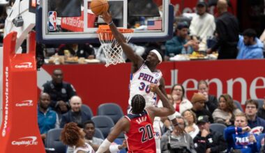 The Sixers appeared to finally run out of energy. Then, Adem Bona happened