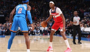 Recap: Wizards fall to Thunder on the road, 127-108