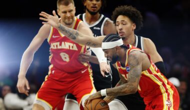 Hawks survive Nets’ late push, win 117-112