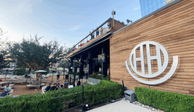 Happiest Hour exterior and entrance