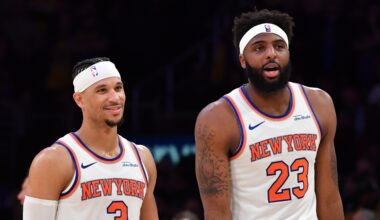 Knicks' Josh Hart expects to wear splint this season after aggravating finger injury