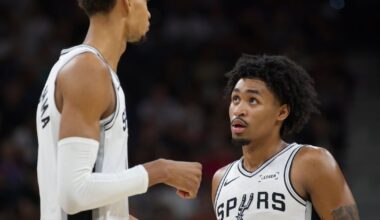 Spurs' Victor Wembanyama has the NBA playoffs in mind