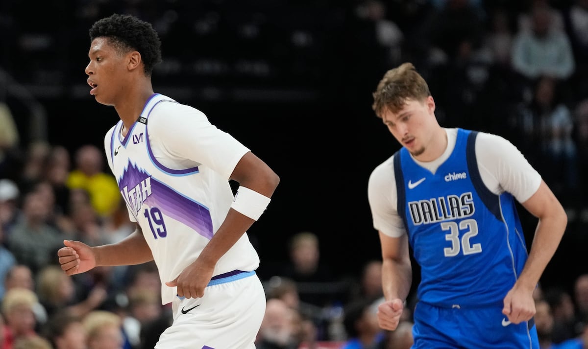 Utah Jazz say they’re not ‘overly concerned’ about Ace Bailey’s tendonitis