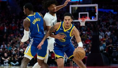 Blazers’ Shaedon Sharpe Steps Up to Defensive Challenge Versus Warriors