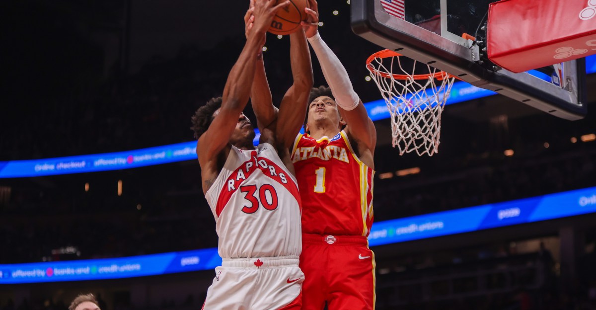 Raptors run wild in Atlanta