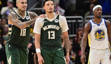 Player Grades for Ryan Rollins, Myles Turner in Bucks’ win vs. Warriors