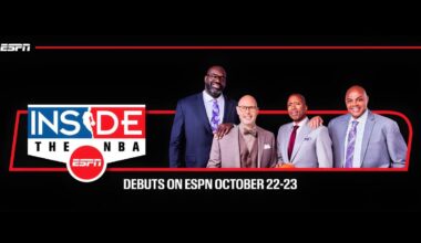 ESPN Releases ‘Inside the NBA’ Broadcast Schedule for 2025-2026 Season