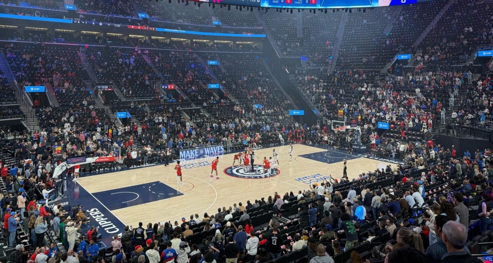 Intuit Dome LA Clippers basketball