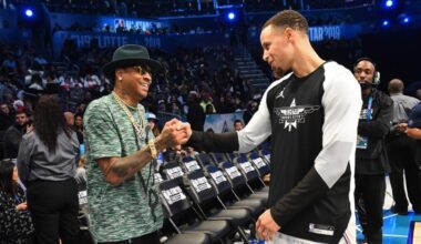 Allen Iverson lists his top five NBA players of all time: Stephen Curry makes the cut alongside LeBron James