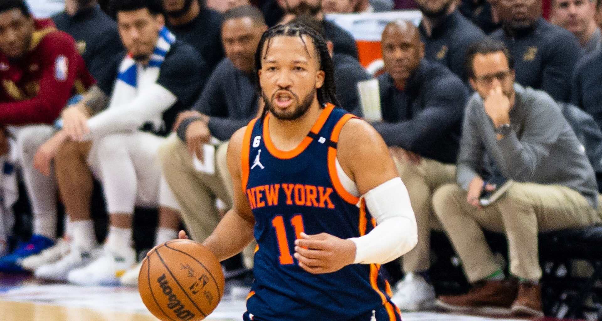 Jalen Brunson knicks vs pacers