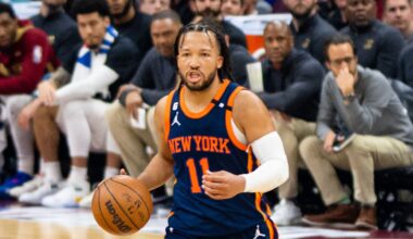 Jalen Brunson knicks vs pacers