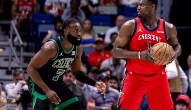 Celtics, Pelicans Share Jaylen Brown, Zion Williamson Injury News